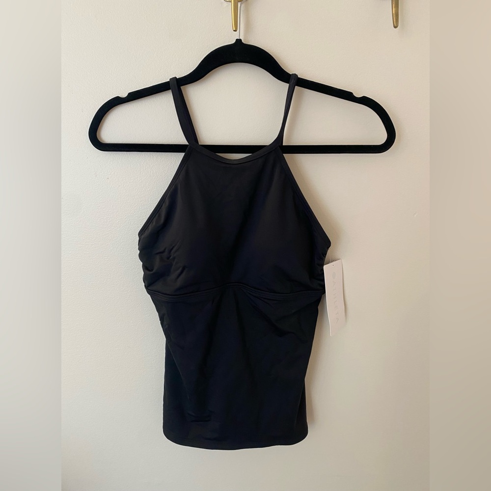 ATHLETA tanking top, black, Small, NWT